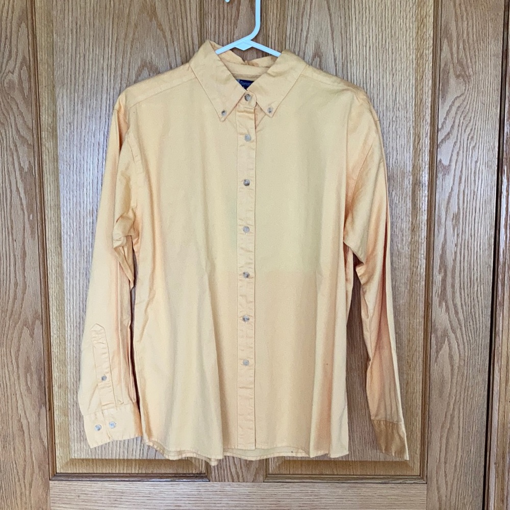 Blue generation ladies button down shirt never worn